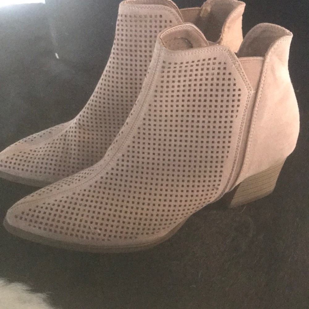 Pink Booties -New